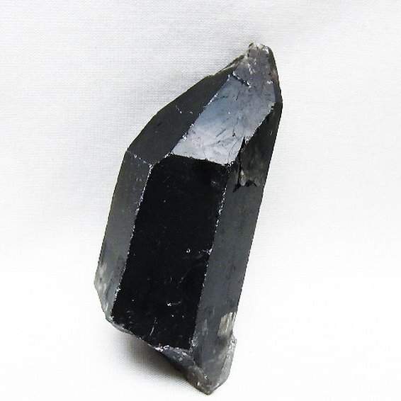 ブラジル産 モリオン 純天然 黒水晶 原石 [t633-2432]