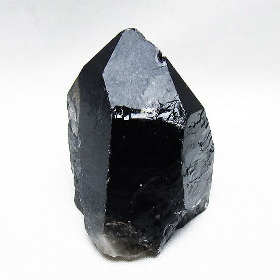 ブラジル産 モリオン 純天然 黒水晶 原石 [t633-2447]