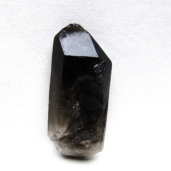 ブラジル産 モリオン 純天然 黒水晶 原石 [t633-2650]