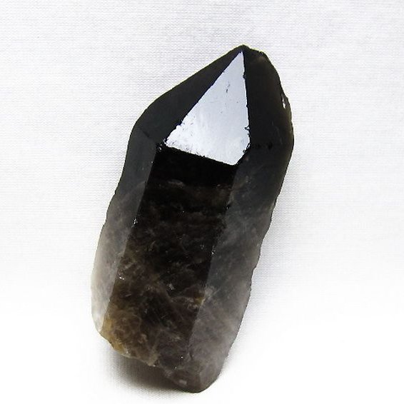 ブラジル産 モリオン 純天然 黒水晶 原石 [t633-2653]