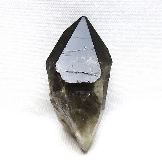 ブラジル産 モリオン 純天然 黒水晶 原石 [t633-2676]
