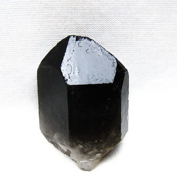 ブラジル産 モリオン 純天然 黒水晶 原石 [t633-2688]