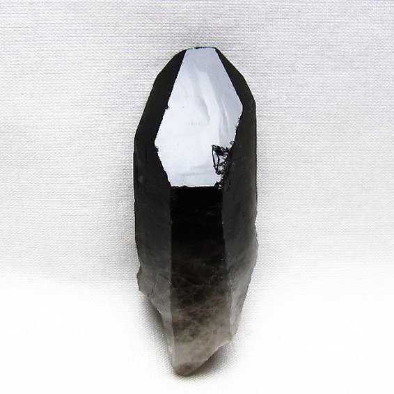 ブラジル産 モリオン 純天然 黒水晶 原石 [t633-2701]