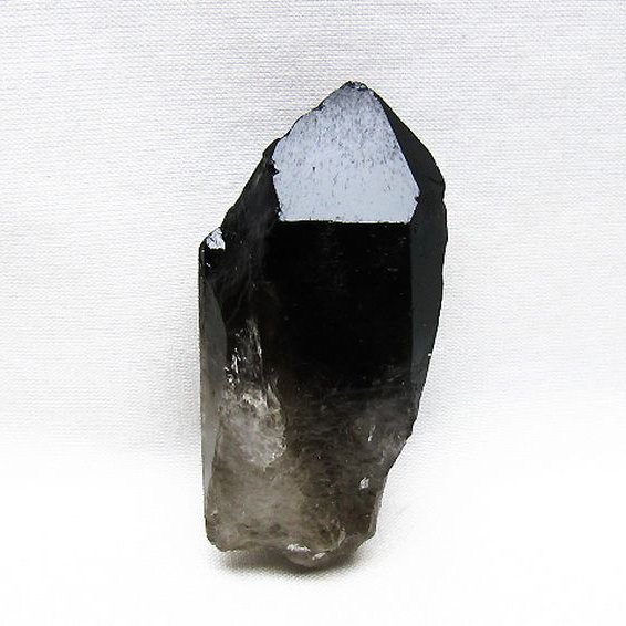 ブラジル産 モリオン 純天然 黒水晶 原石 [t633-2704]