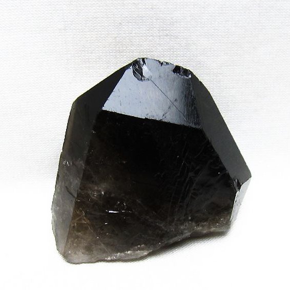 ブラジル産 モリオン 純天然 黒水晶 原石 [t633-2709]