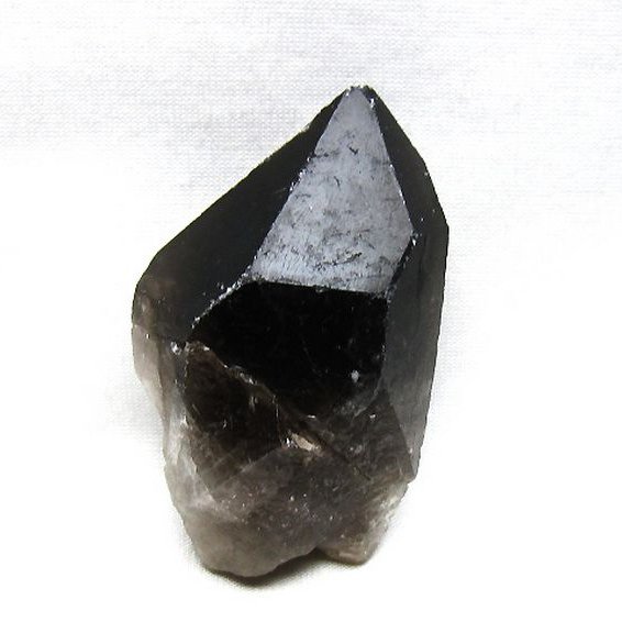 ブラジル産 モリオン 純天然 黒水晶 原石 [t633-2714]