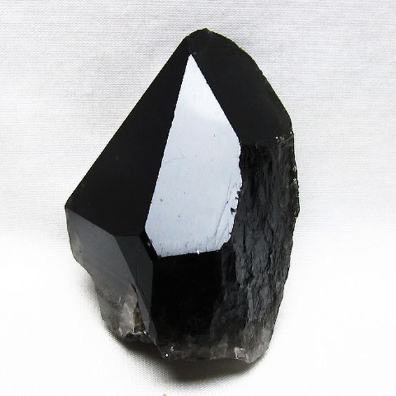 ブラジル産 モリオン 純天然 黒水晶 原石 [t633-2724]