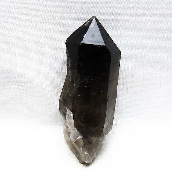 ブラジル産 モリオン 純天然 黒水晶 原石 [t633-2729]