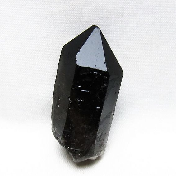 ブラジル産 モリオン 純天然 黒水晶 原石 [t633-2745]