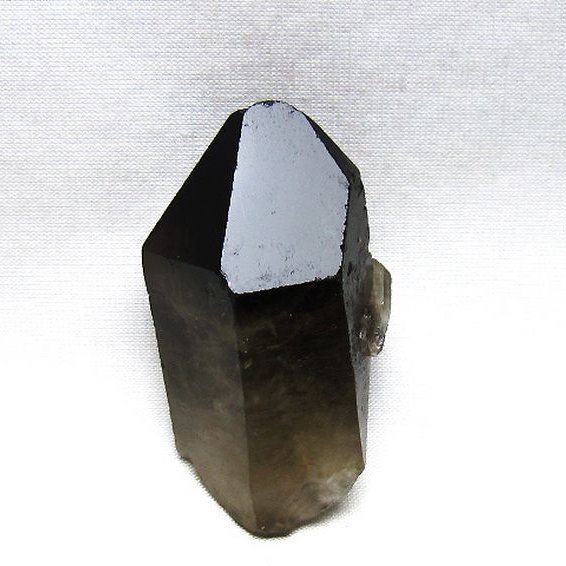 ブラジル産 モリオン 純天然 黒水晶 原石 [t633-2757]