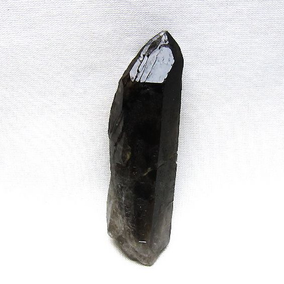 ブラジル産 モリオン 純天然 黒水晶 原石 [t633-2760]