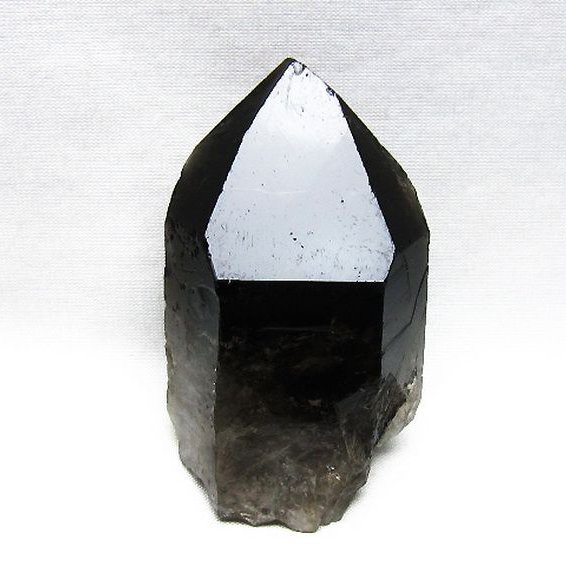 ブラジル産 モリオン 純天然 黒水晶 原石 [t633-2773]