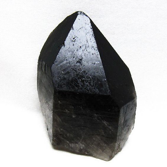 ブラジル産 モリオン 純天然 黒水晶 原石 [t633-2779]