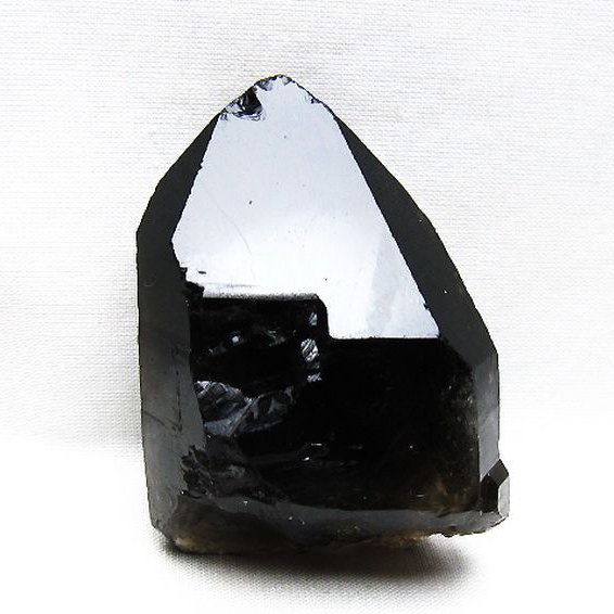 ブラジル産 モリオン 純天然 黒水晶 原石 [t633-2784]