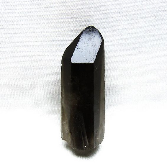 ブラジル産 モリオン 純天然 黒水晶 原石 [t633-2801]
