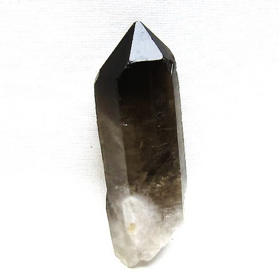 ブラジル産 モリオン 純天然 黒水晶 原石 [t633-2811]