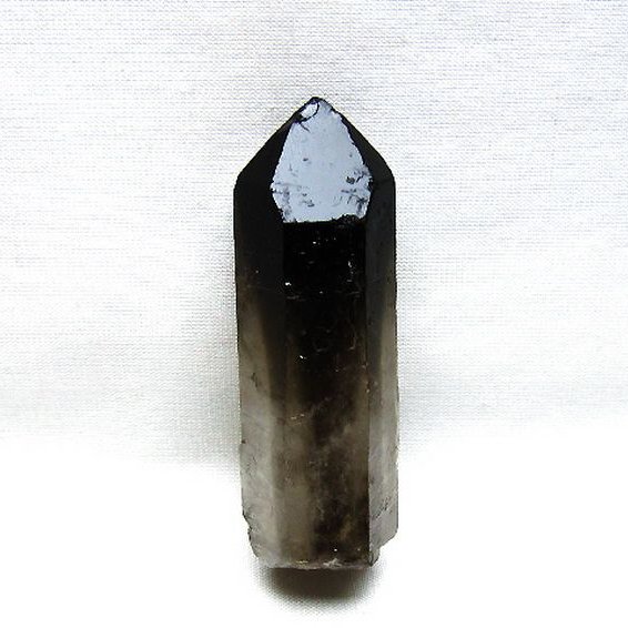 ブラジル産 モリオン 純天然 黒水晶 原石 [t633-2819]