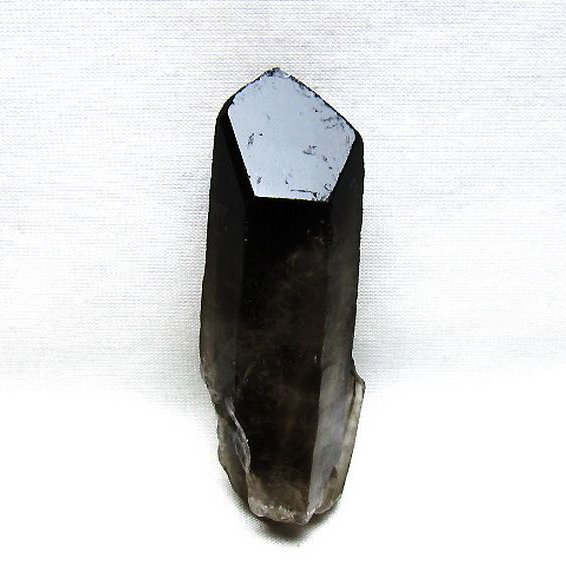 ブラジル産 モリオン 純天然 黒水晶 原石 [t633-2829]