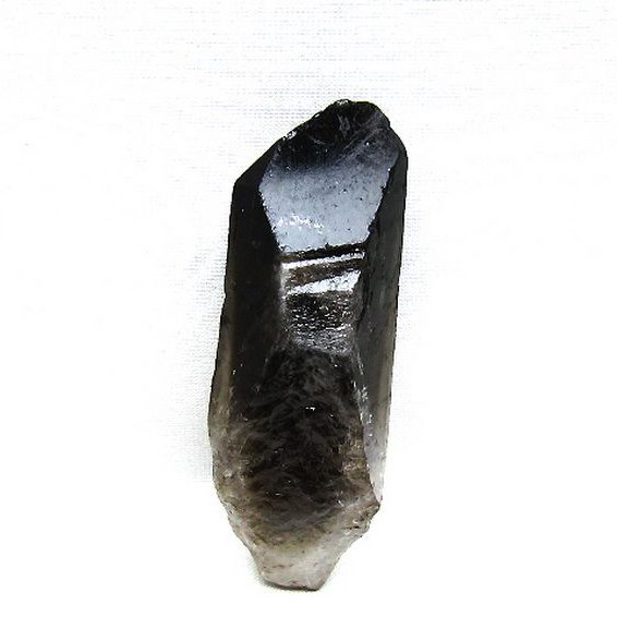 ブラジル産 モリオン 純天然 黒水晶 原石 [t633-2833]