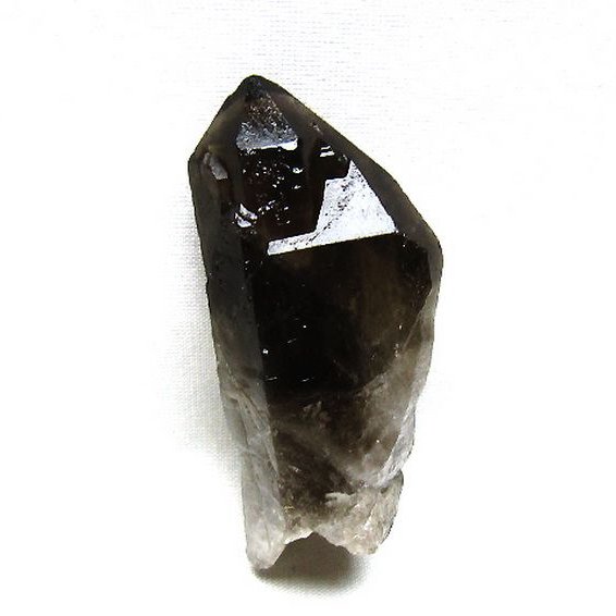 ブラジル産 モリオン 純天然 黒水晶 原石 [t633-2838]