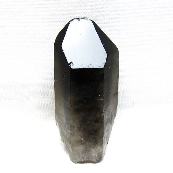 ブラジル産 モリオン 純天然 黒水晶 原石 [t633-2839]