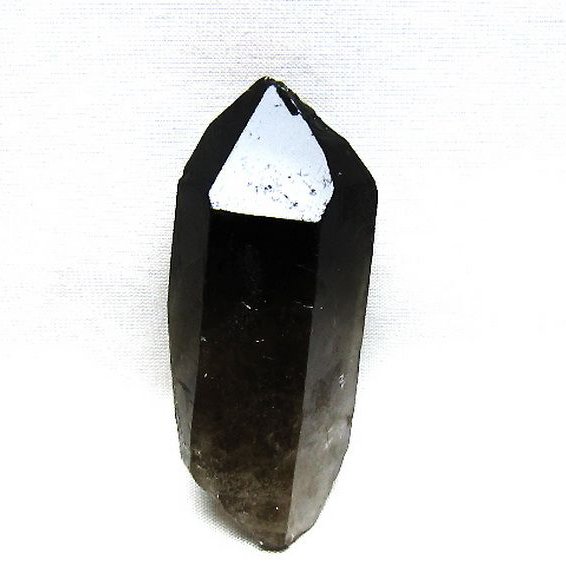 ブラジル産 モリオン 純天然 黒水晶 原石 [t633-2842]