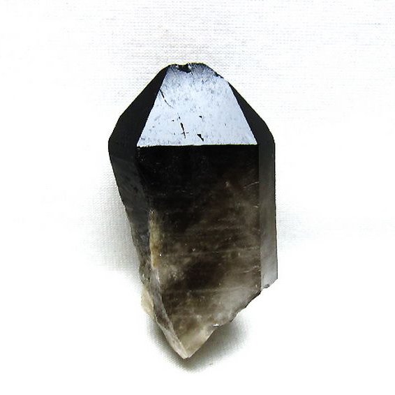 ブラジル産 モリオン 純天然 黒水晶 原石 [t633-2854]