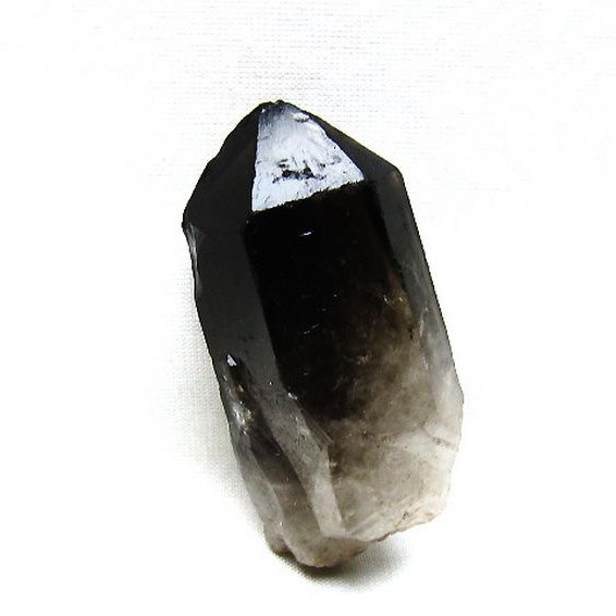 ブラジル産 モリオン 純天然 黒水晶 原石 [t633-2856]