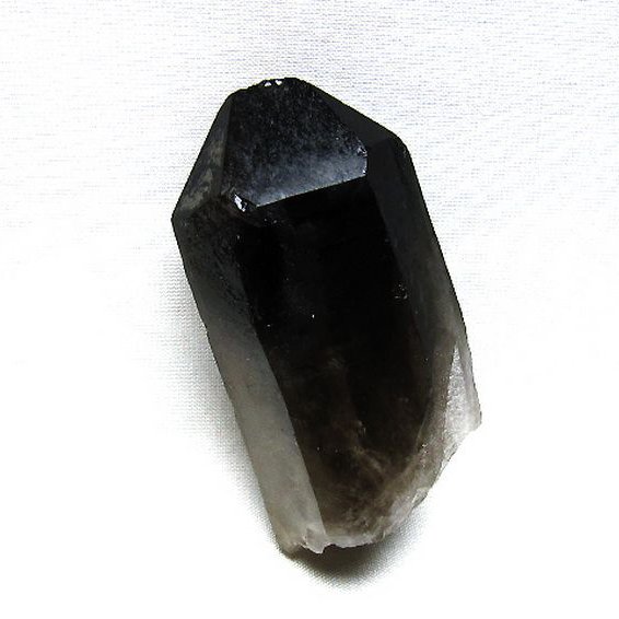 ブラジル産 モリオン 純天然 黒水晶 原石 [t633-2869]
