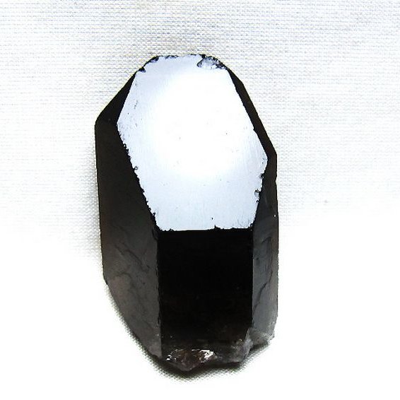 ブラジル産 モリオン 純天然 黒水晶 原石 [t633-2880]