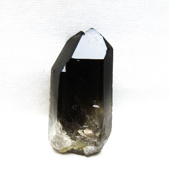 ブラジル産 モリオン 純天然 黒水晶 原石 [t633-2883]