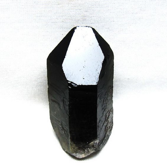 ブラジル産 モリオン 純天然 黒水晶 原石 [t633-2885]