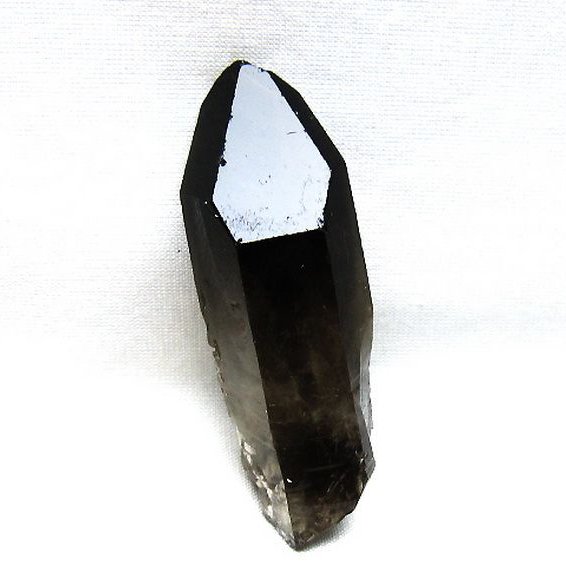 ブラジル産 モリオン 純天然 黒水晶 原石 [t633-2887]