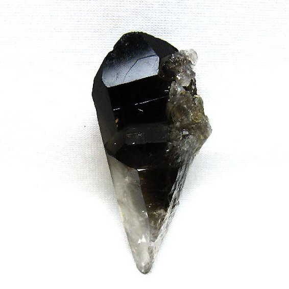 ブラジル産 モリオン 純天然 黒水晶 原石 [t633-2888]