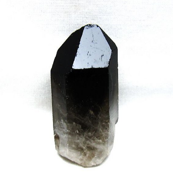 ブラジル産 モリオン 純天然 黒水晶 原石 [t633-2891]