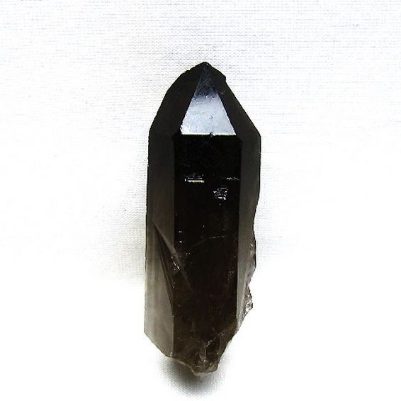 ブラジル産 モリオン 純天然 黒水晶 原石 [t633-2894]