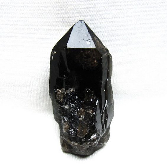 ブラジル産 モリオン 純天然 黒水晶 原石 [t633-2896]
