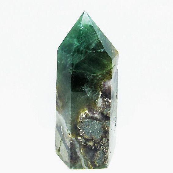 1.7Kg フローライト 六角柱[T634-5163]