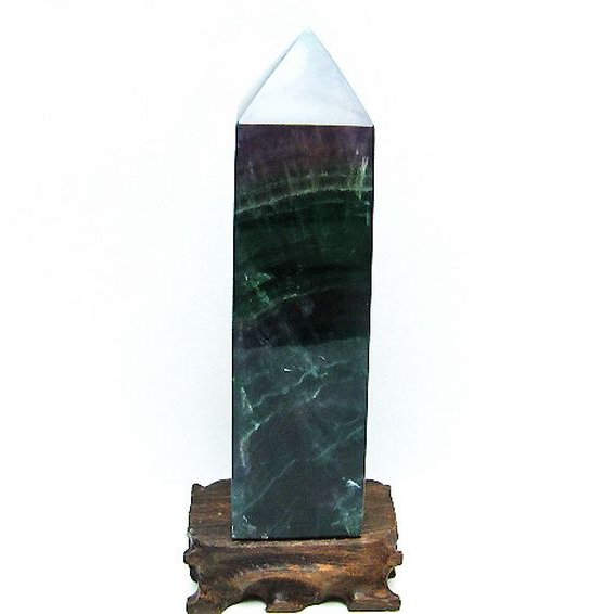 フローライト ポイント バイカラーフローライト ポイント | Asumilestone