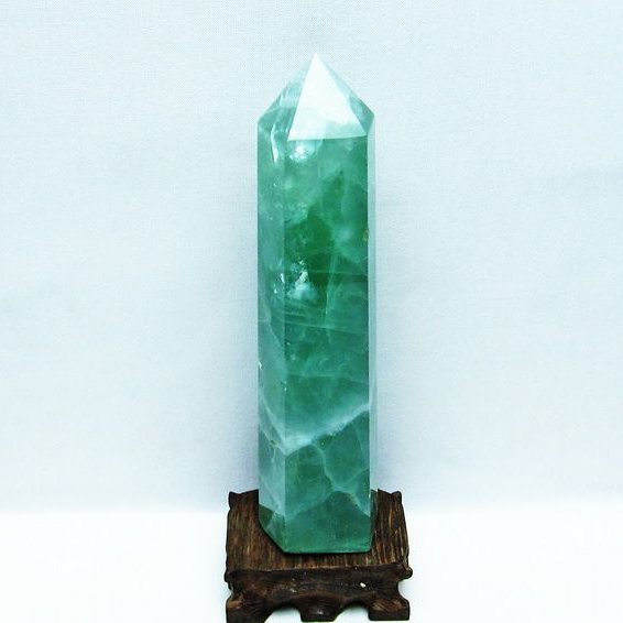 高品質✨ 特大フローライトファントム 六角柱✩.*˚ フローライトファントム 六角柱[T634-5277]