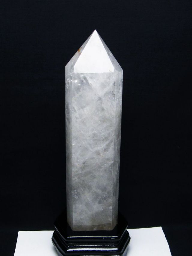 2.5Kg 虹入り ヒマラヤ水晶 六角柱[t634-5360]