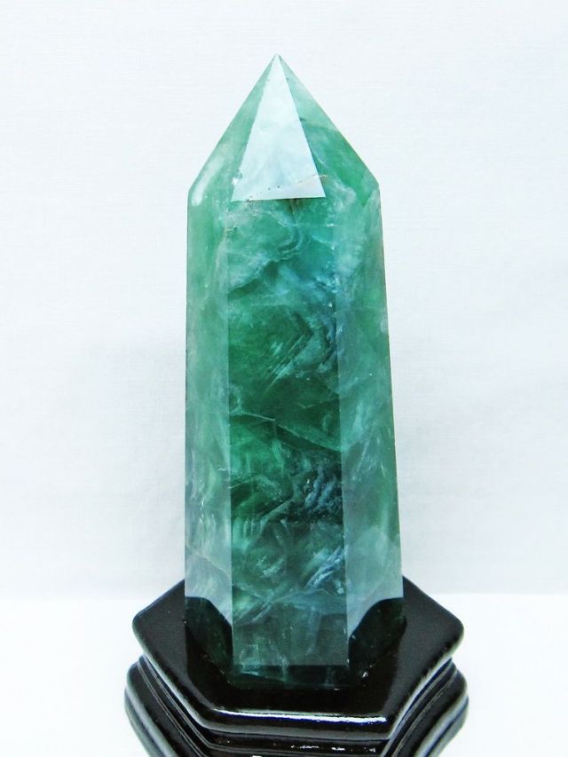 1.2Kg フローライト 六角柱[T634-5461]