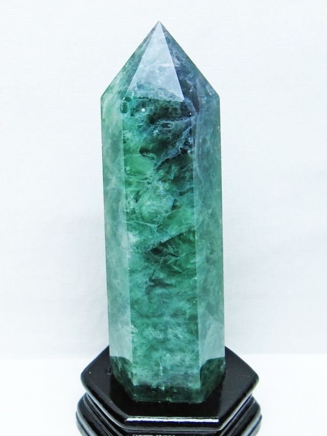 1.3Kg フローライト 六角柱[T634-5462]