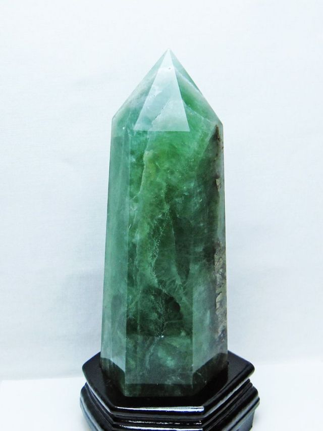 2.9Kg フローライト 六角柱[T634-5527]