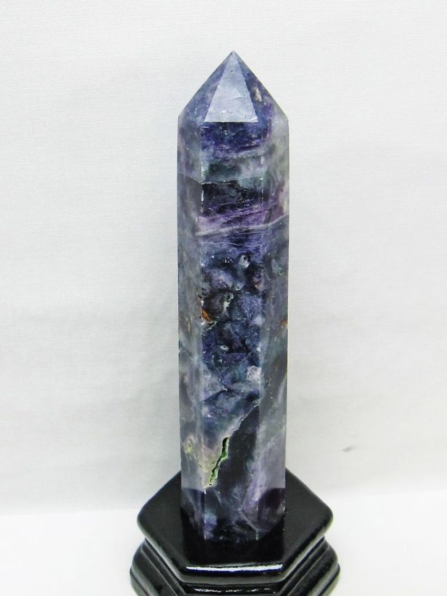 フローライト 六角柱 [t634-5650]