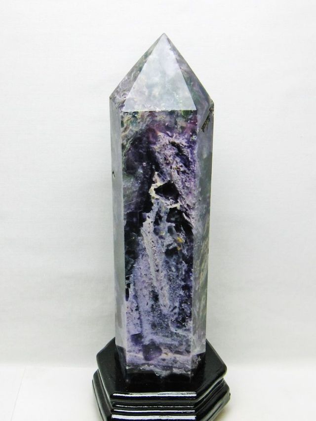 3.7Kg フローライト 六角柱 [t634-5698]