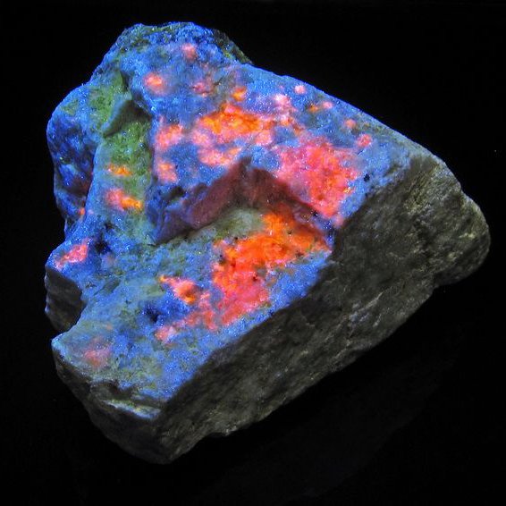 1Kg 雲母入り ハックマナイト 原石[T636-1767]