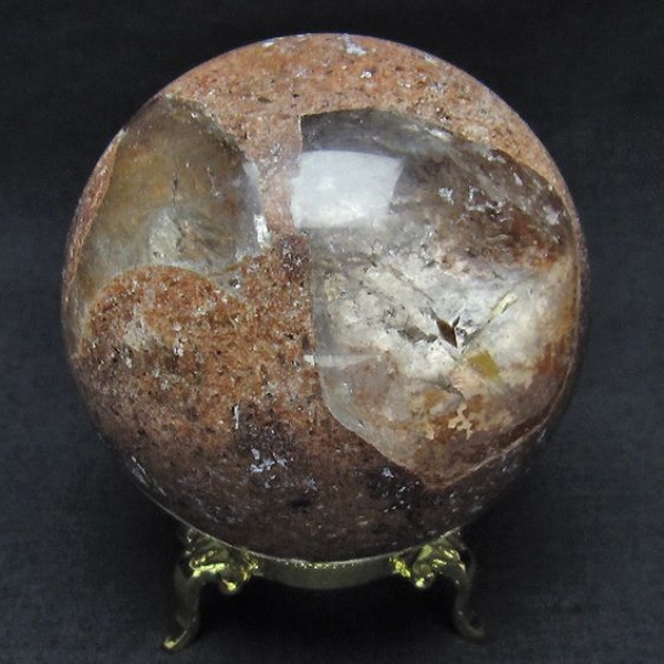 ガーデン水晶 丸玉 67mm [T637-3673]