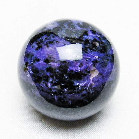 チャロアイト 丸玉 36mm [T637-4458]