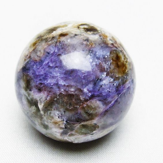 チャロアイト 丸玉 38mm [T637-4467]